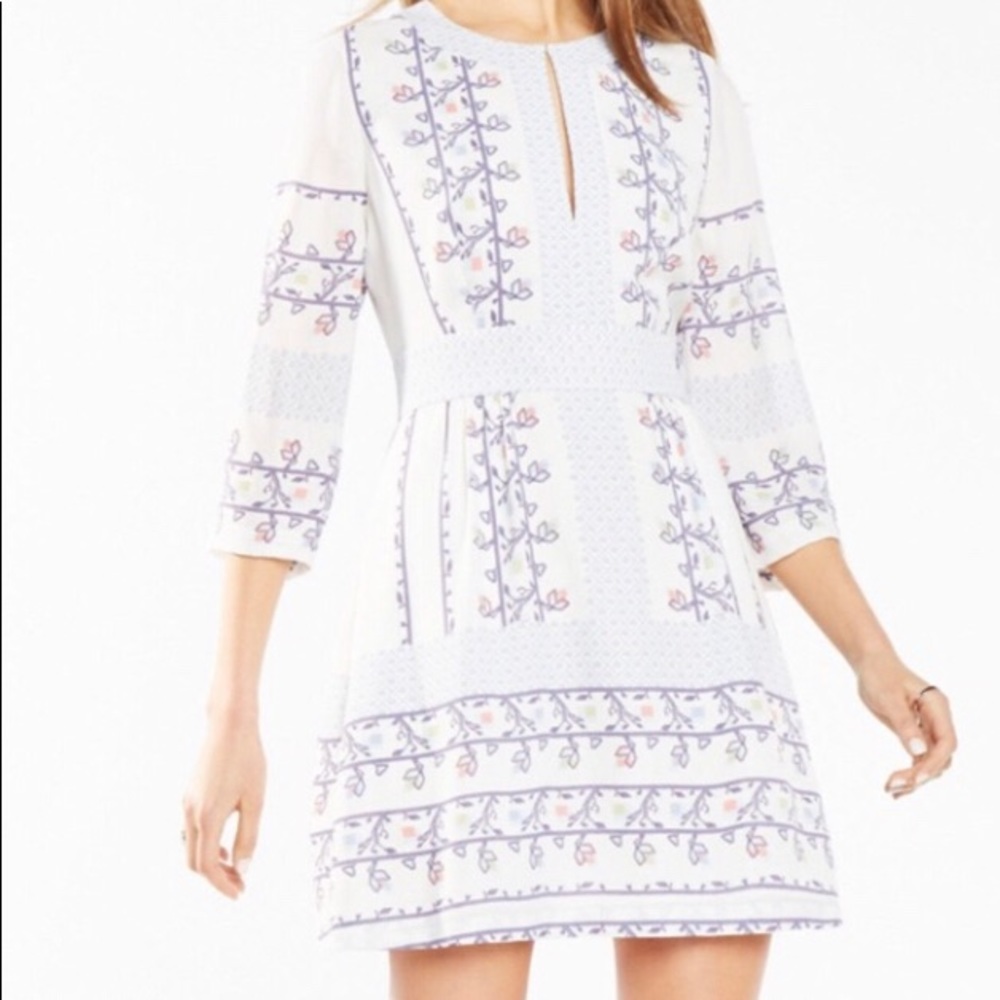Stunning BCBG dress with floral print